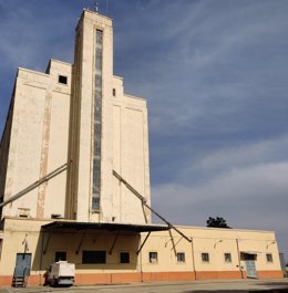 Imagen de archivo de un silo agrícola