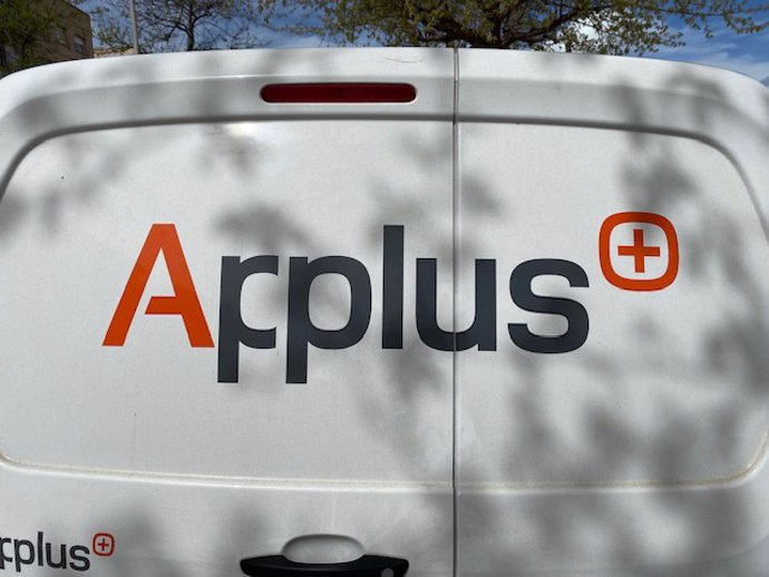 Archivo -   Logo de Applus