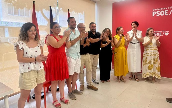 Nueva ejecutiva de la Agrupación Socialista de Ibiza