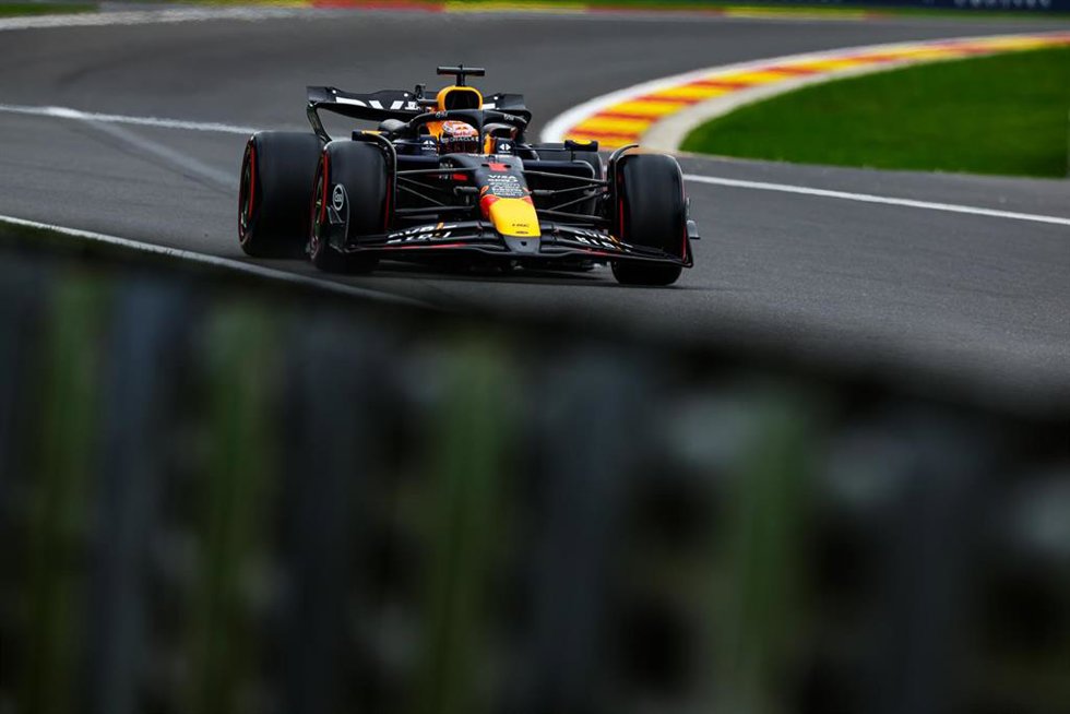 El piloto neerlnadés de F1 Max Verstappen (Red Bull), en el GP de Bélgica 2024.