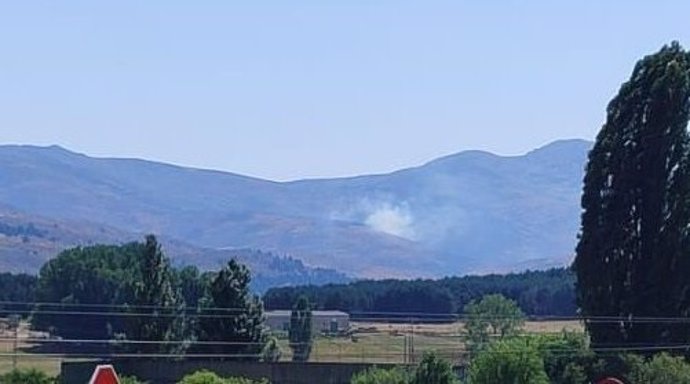 Posible reproducción del incendio controlado este viernes en San Juan de Gredos (Ávila)