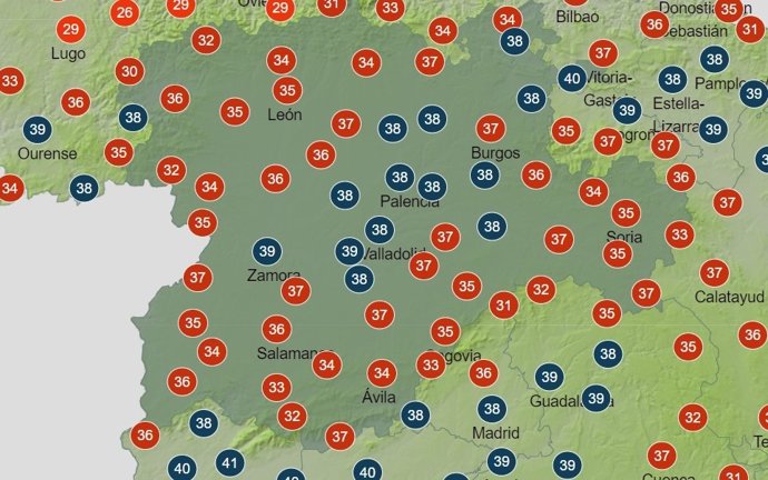 Previsión del tiempo para este domingo, 28 de julio