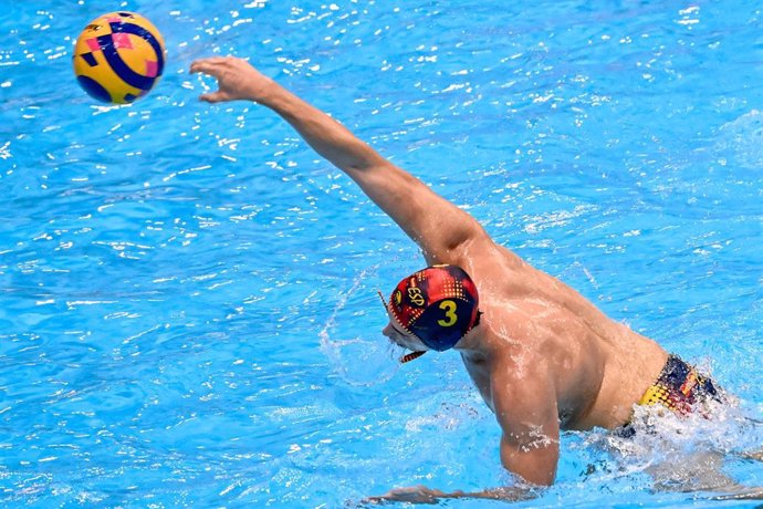 Archivo - El jugador español de waterpolo Álvaro Granados