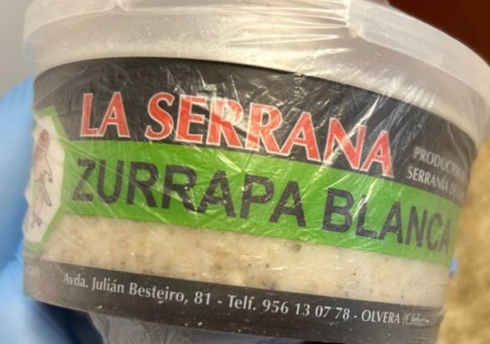 Imagen de un envase del producto cárnico afectado por listeria.