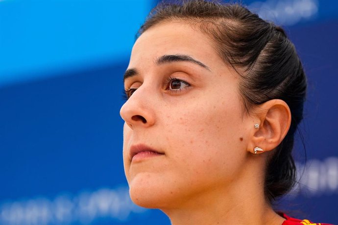 La jugadora española de bádminton Carolina Marín