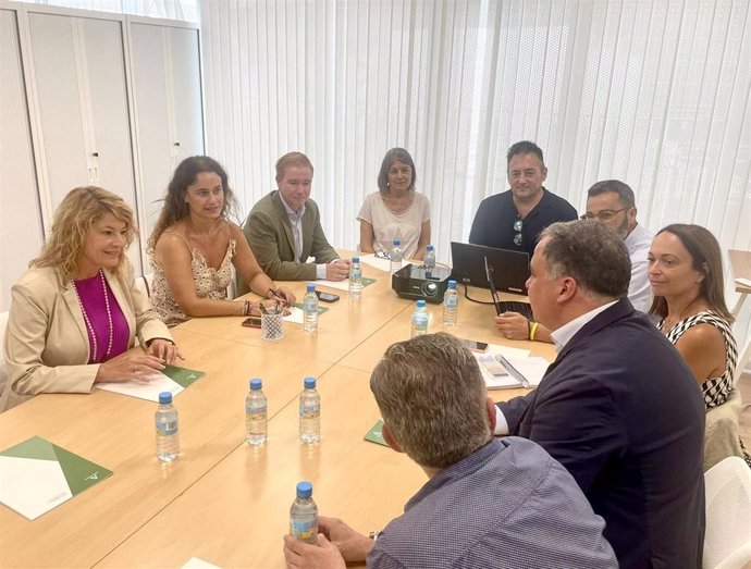 Reunión entre Ayuntamiento y Junta de Andalucía acerca del proyecto de Desarrollo Industrial Sostenible.