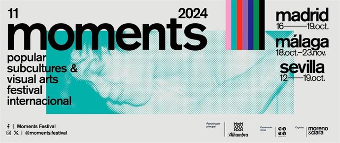 Moments vuelve en octubre con más 130 actividades y 200 artistas a Málaga, Sevilla y Madrid