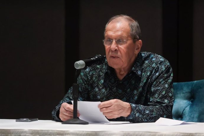 El ministro de de Asuntos Exteriores de Rusia, Sergei Lavrov