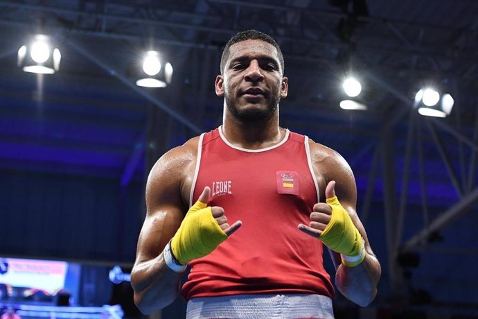 Archivo - El boxeador español Enmanuel Reyes, tras un combate.