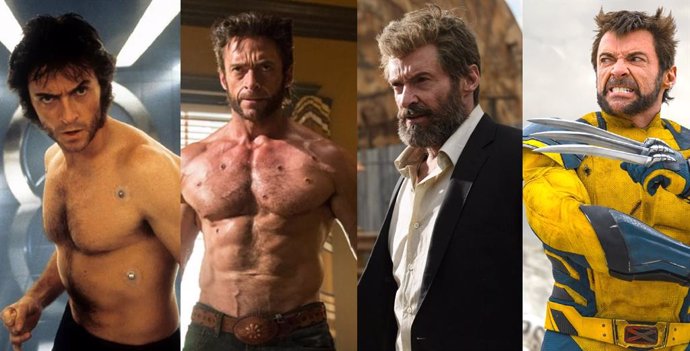 De X-Men a Deadpool y Lobezno: La evolución de Hugh Jackman como Logan