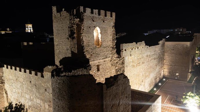 La muralla del Castillo de Marbella.