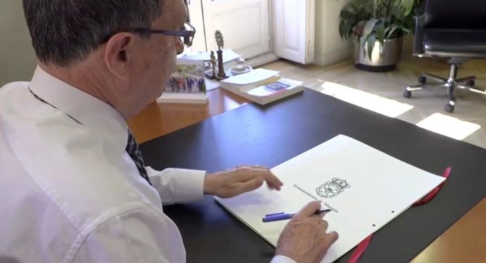 Archivo - El alcalde de Murcia, José Ballesta