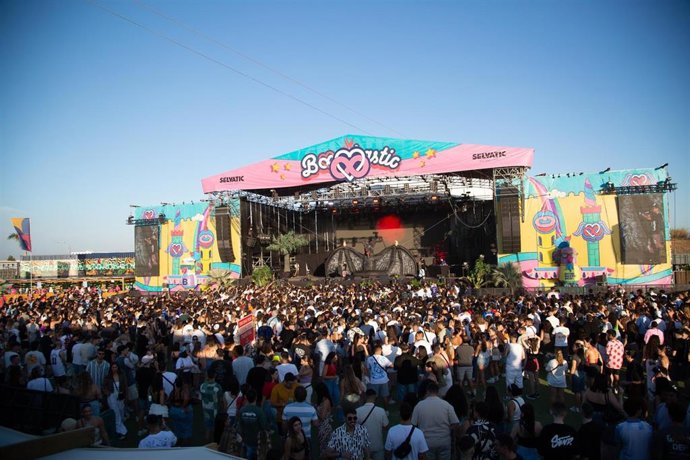 Concierto en el festival Boombastic Costa del Sol.