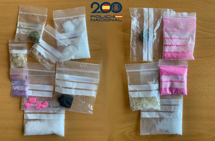 Sustancias estupefacientes intervenidas