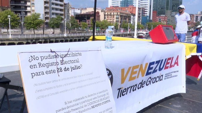 Plataforma de venezolanos en Bilbao