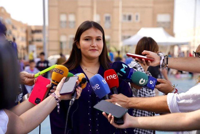 La consejera de Políticas Sociales y Salud Pública de Melilla, Randa Mohamed (PP).