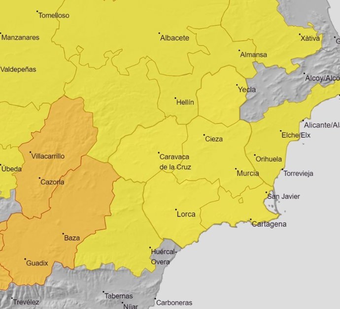 Archivo - Alerta calor