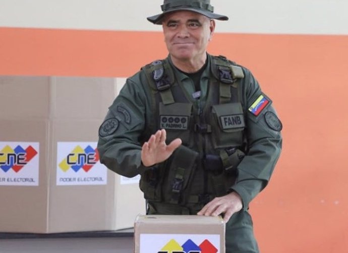 El ministro de Defensa de Venezuela, Vladimir Padrino López