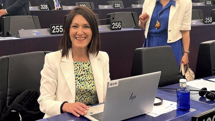 La eurodiputada del PNV, Oihane Agirregoitia.