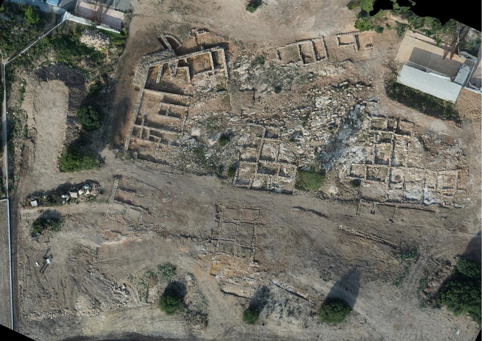 Imagen del yacimiento del del poblado de La Cella en Salou (Tarragona).