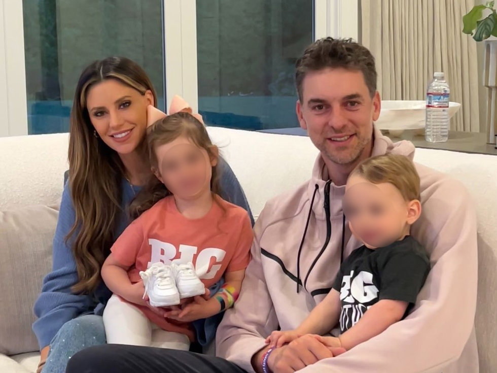 Pau Gasol y Cat McDonnell anuncian que esperan a su tercer hijo