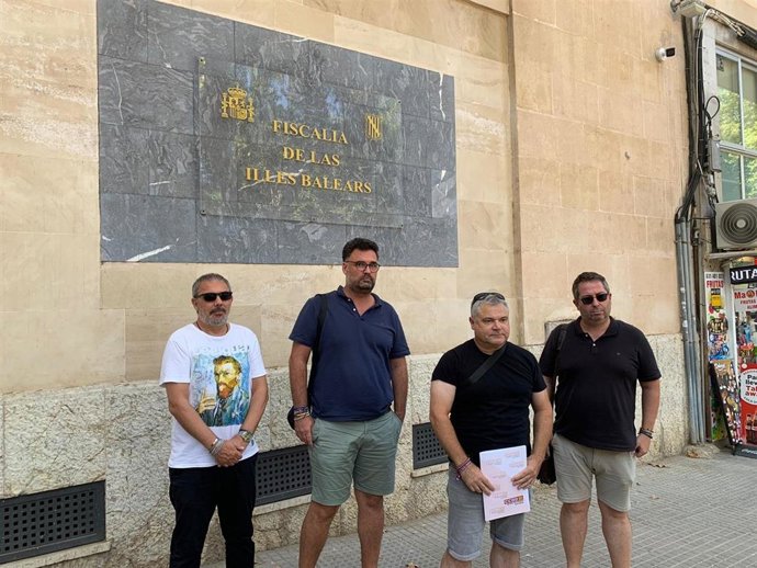 CCOO Baleares presenta la denuncia ante la Fiscalía