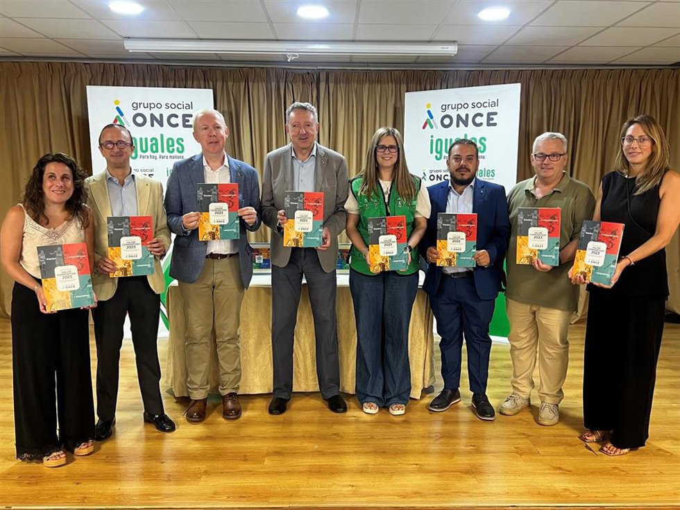 Presentación del Informe de Valor Compartido del Grupo Social ONCE 2023 en Huelva.