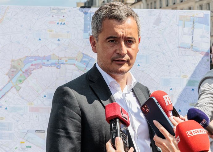 El ministro del Interior de Francia, Gérald Darmanin