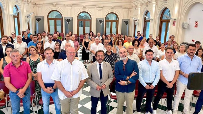 Acto de presentación del programa 'Andalucía Activa'.
