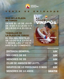 Compromís denuncia l'accés de menors a les novillades organitzades per Cultura