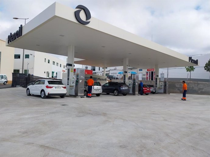 Estación de Plenoil en Arrecife (Lanzarote)