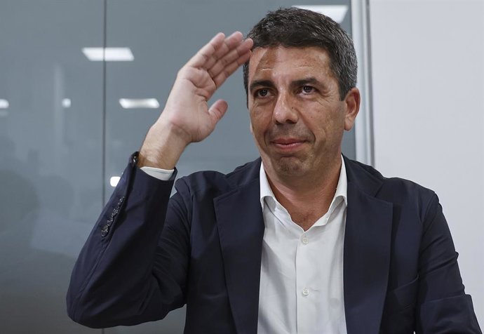 El president de la Generalitat Valenciana, Carlos Mazón, en imatge d'arxiu.