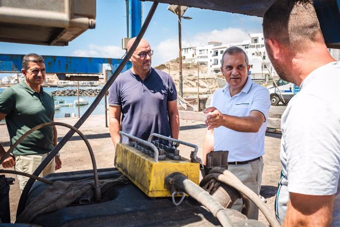 El Consejero De Sector Primario Del Cabildo De Tenerife, Valentín González