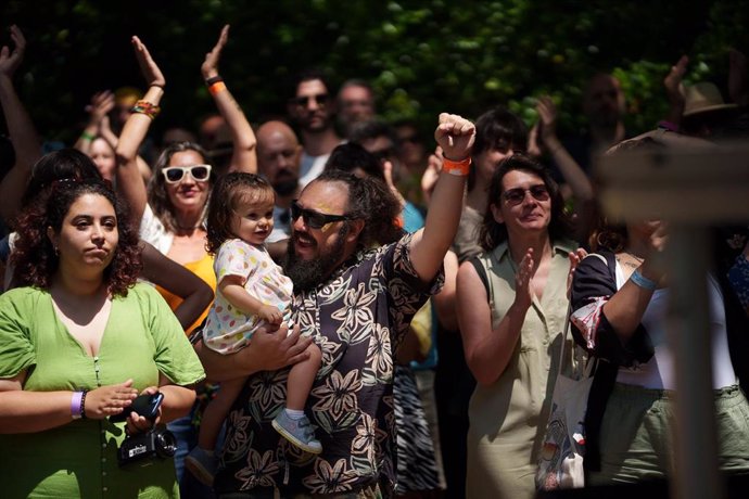 Familias gozan de la última jornada del festival SinSal SON Estrella Galicia 2024