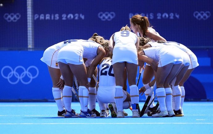 Las jugadores de la selección femenina de hockey sobre hierba en Paris 2024