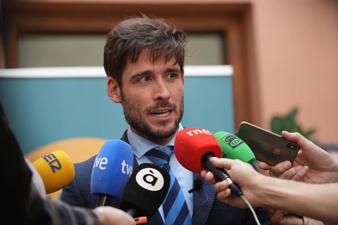 Archivo - Arxiu - El coordinador general del PPCV, Juan Carlos Caballero, en imatge d'arxiu