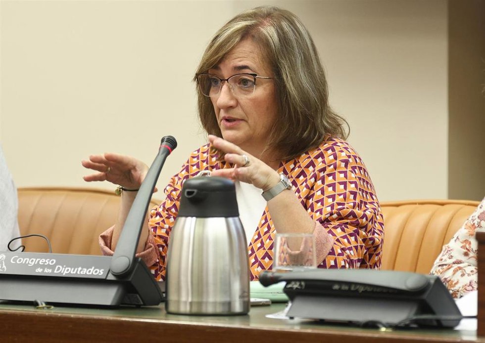 Archivo - La presidenta de la Autoridad Independiente de Responsabilidad Fiscal (AIReF), Cristina Herrero.