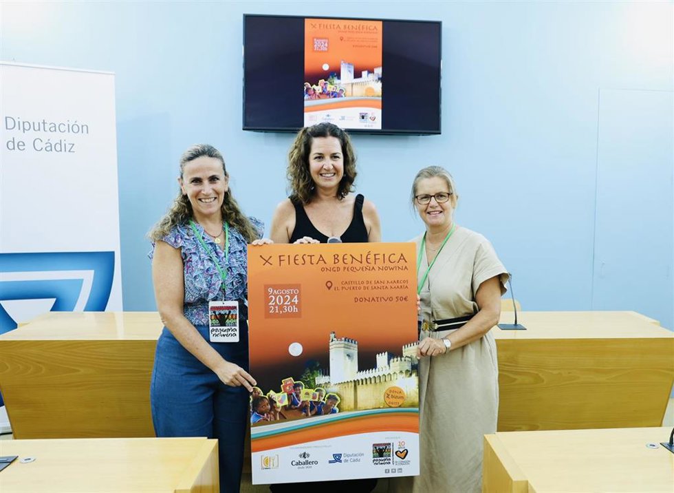 Presentación de la gala a favor de mujeres y niñas de Sierra Leona que organiza Pequeña Nowina.