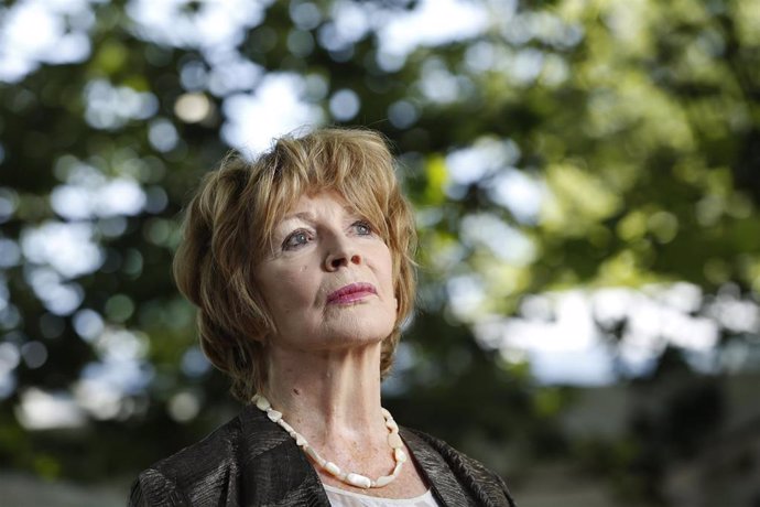 Edna O'Brien en una imagen de la editorial Faber Books.