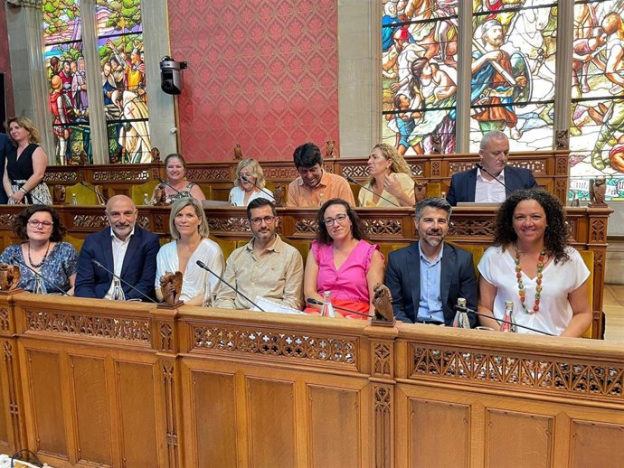 Representantes del PSIB en el Consell de Mallorca.