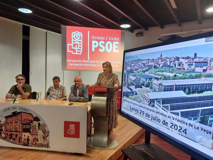 La secretaria general de la AMSO-PSOE, Delia Losa.