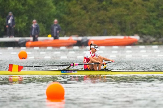 Virginia Díaz se mete en las semifinales de skiff de Paris 2024
