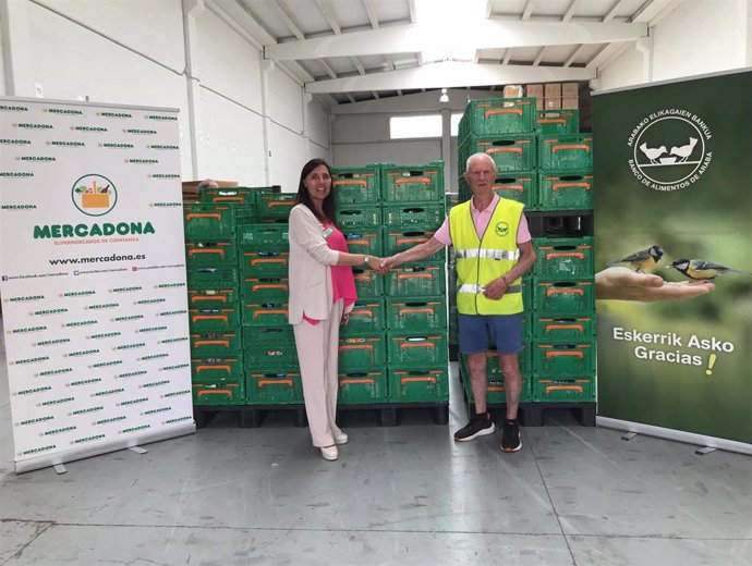 Donación al Banco de Alimentos de Álava