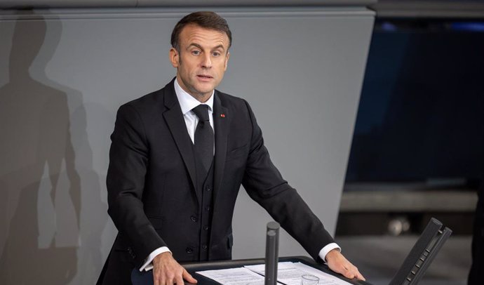 Archivo - El presidente de Francia, Emmanuel Macron, en una foto de archivo.