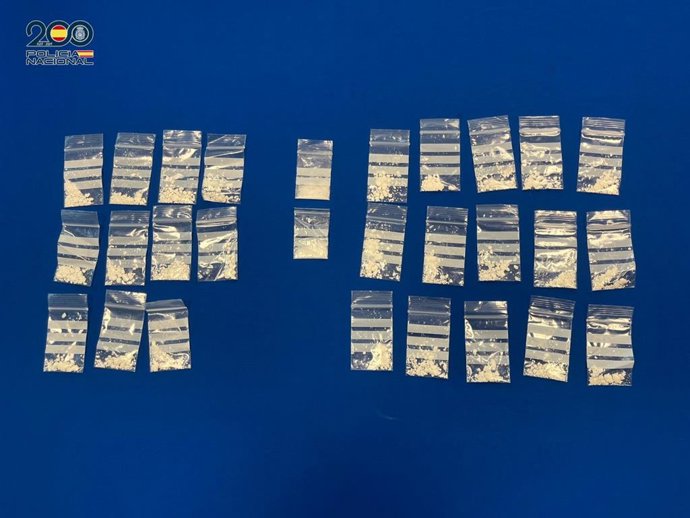 Droga dispuesta para la venta