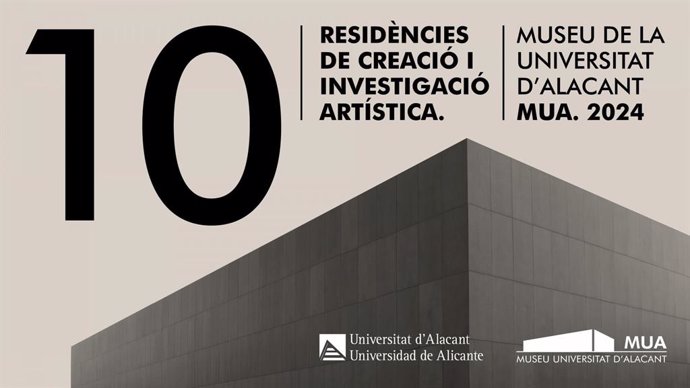 El MUA selecciona cinco artistas para sus décimas Residencias de creación e investigación artística