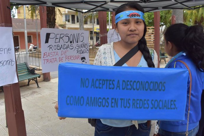 Una niña en Bolivia