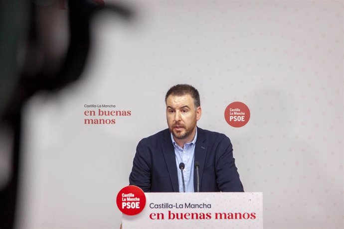 El diputado del grupo socialista en las Cortes de Castilla-La Mancha Antonio Sánchez Requena.