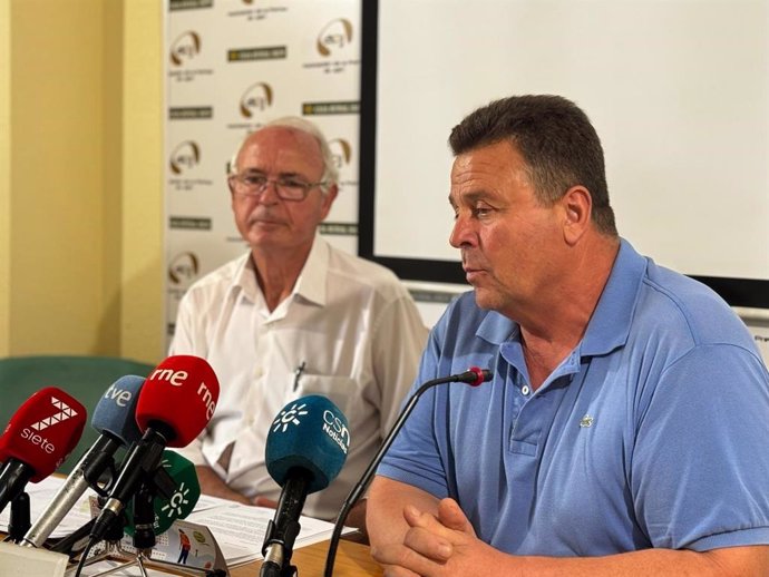 Francisco Casero y José Gilabert durante la rueda de prensa