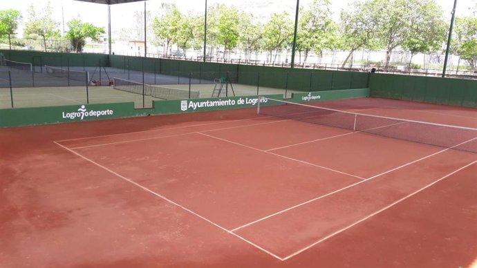 Archivo - Pista de tenis de Las Norias